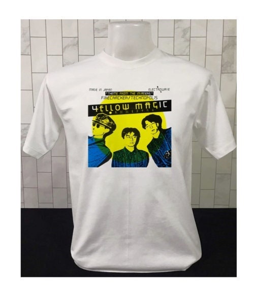 Yellow Magic Orchestra T Shirt White Unisex New
