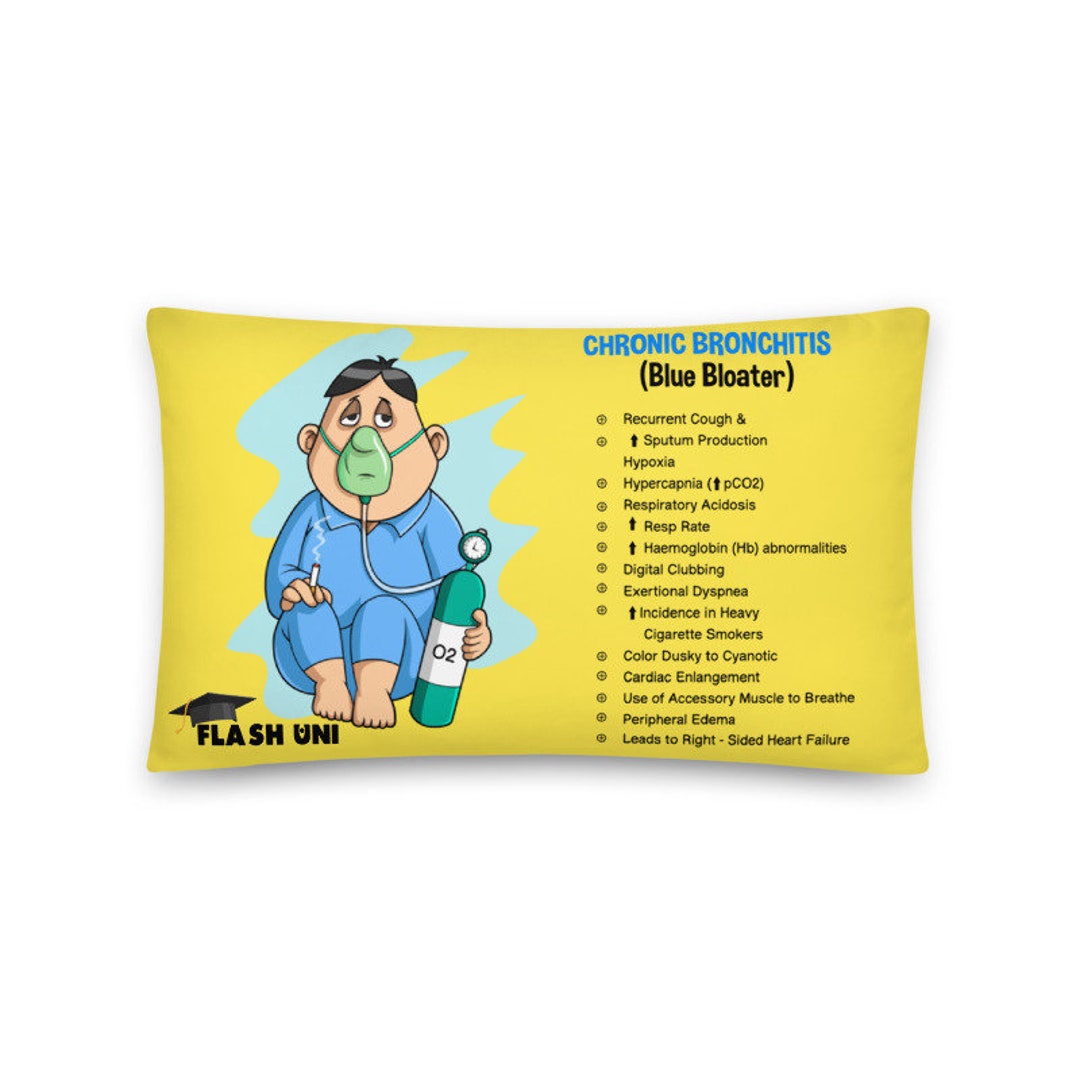 Chronic Obstructive Pulmonary Disease COPD Pillow Size Etsy