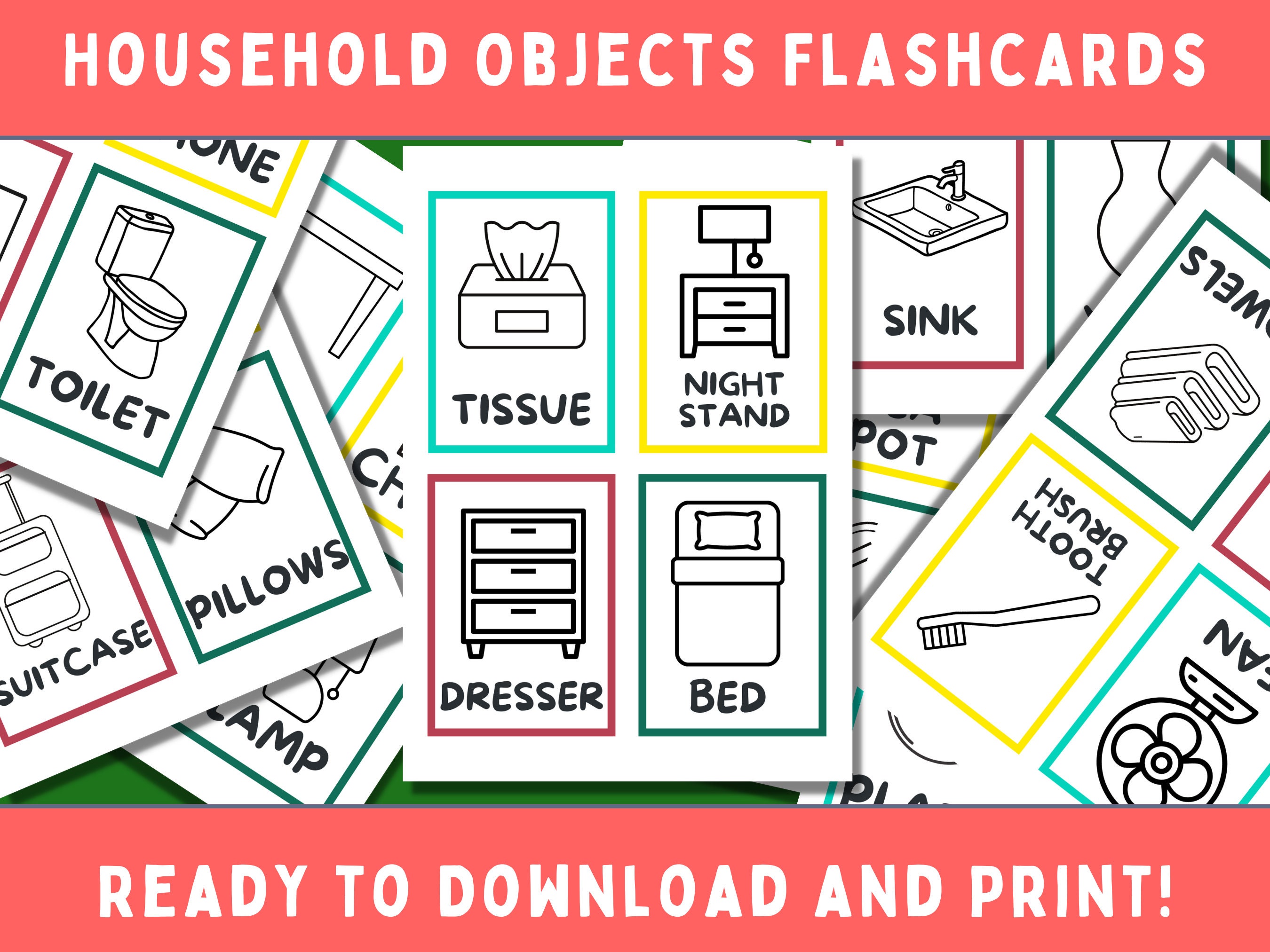Common Objects Flashcards