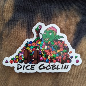 Dice Goblin Sticker