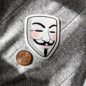 Sticker Masque Guy Fumseck