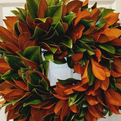 Live Southern Magnolia Garland SALE Fresh and Madetoorder Etsy Canada