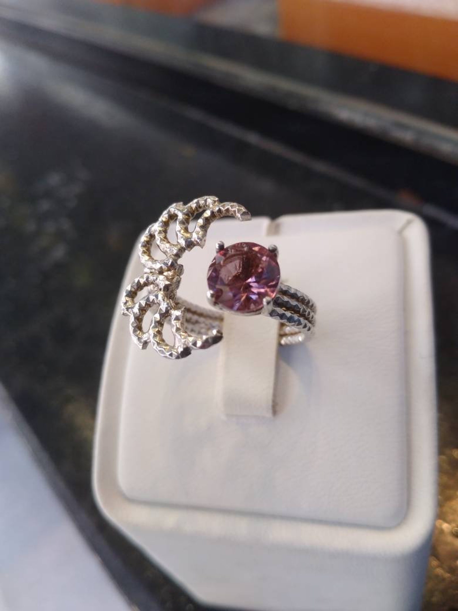 925 sterling silver change color stone zultanite free size Etsy