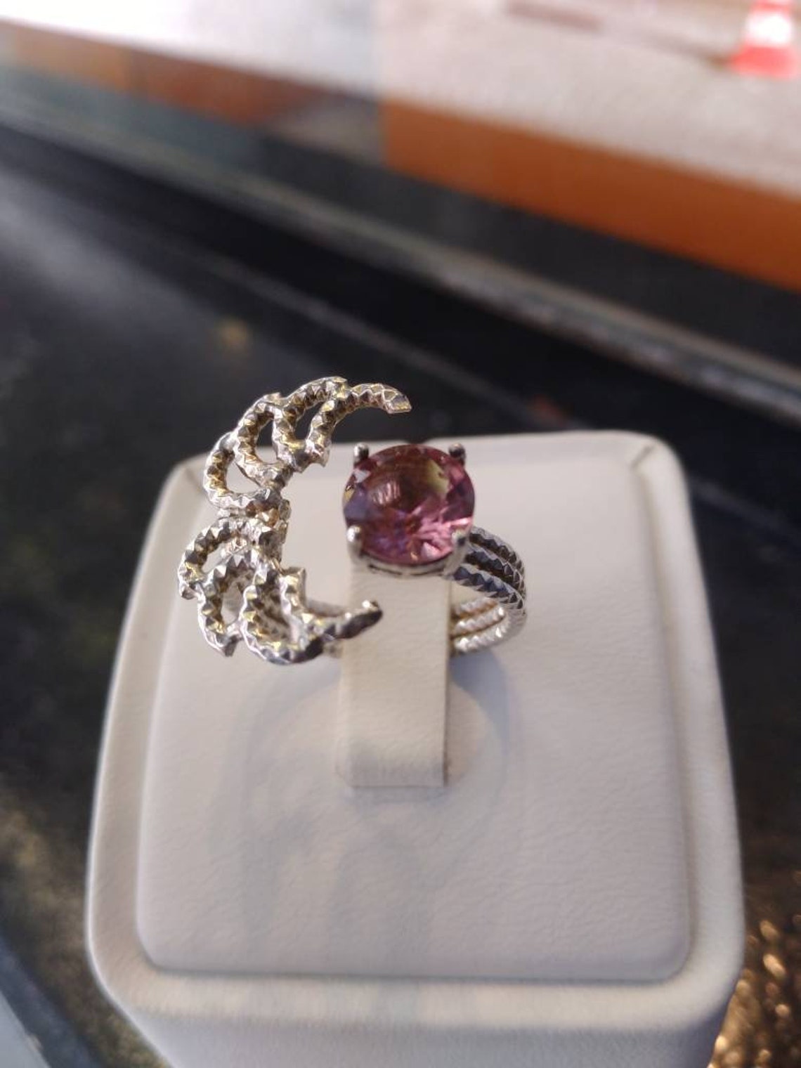 925 sterling silver change color stone zultanite free size Etsy