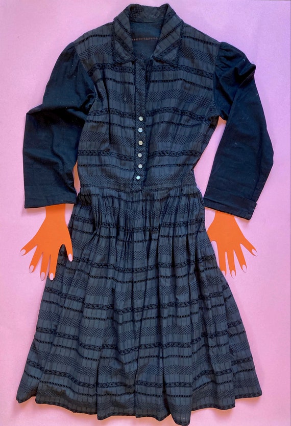 Vintage Broderie Anglaise Dress