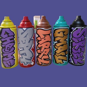 Personalized Graffiti Spray Can