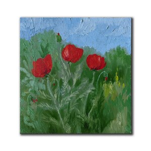 PINTURA AL ÓLEO VINTAGE, Pintura al óleo original del artista ucraniano soviético B. Rybets, 1989, Flores, Arte floral