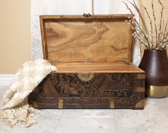 Hand Carved Dresser Etsy