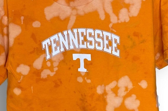 Upcycled NCAA Tennessee Volunteers Tie Dye Unisex Large