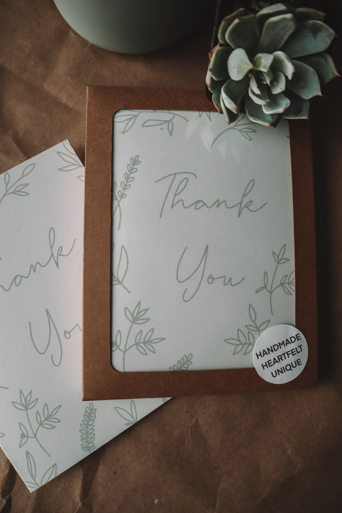 Thank You Cards Envelopes Bundle  Etsy