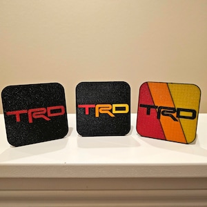 TRD or personalized custom 2&quot; Hitch Receiver Cover. Hitch Pin not included.