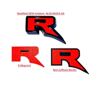 R Grille Emblem for Ford F-150 Raptor