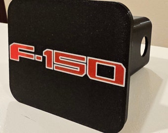 F-150 or personalized custom 2" Hitch Receiver Cover. Hitch Pin not included.