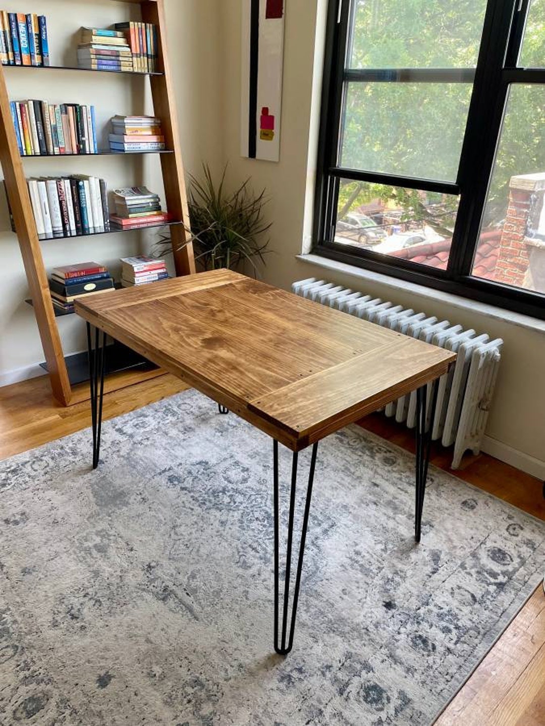 Handmade Dining Table - Mid Century Modern - Walnut - Real Wood - Etsy