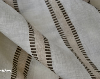 Linen Curtain Fabric Samples (non-sheer)