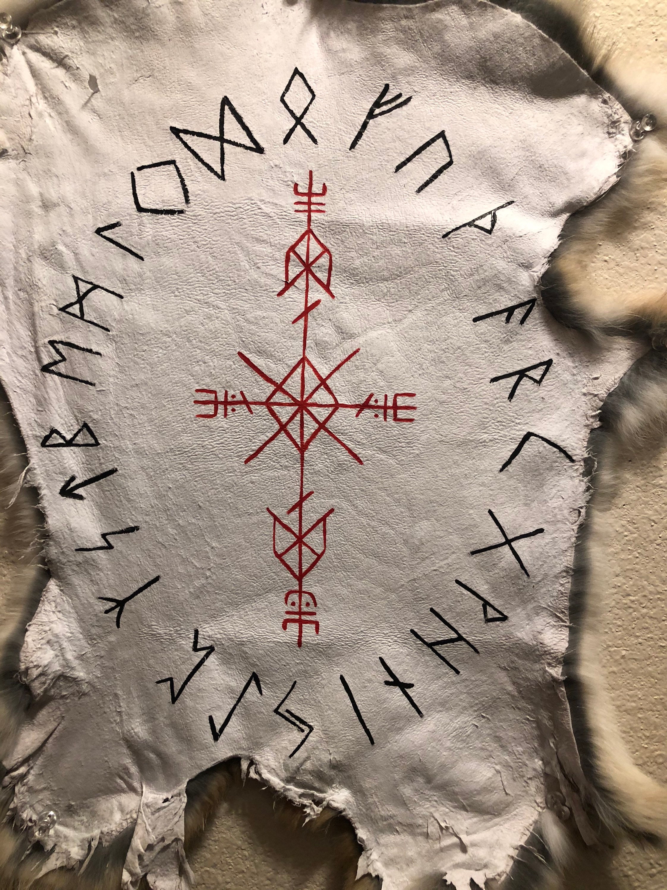 Odin Norse altar cloth