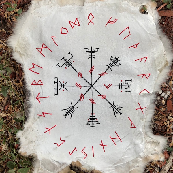 Ægishjálmr Rabbit Pelt Altar Cloth