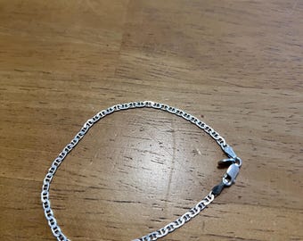 Sterling Silver 925 Chain Bracelet – Minimalist Everyday Jewelry