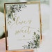 Greenery Love is Sweet Sign Love is Sweet Take A Treat Sign - Etsy