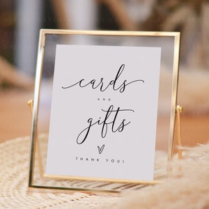 Cards and Gifts Sign, Cards and Gifts Template, Cards and Gifts Sign Wedding, Cards and Gifts Sign Printable, Cards Gifts Sign, Zoe