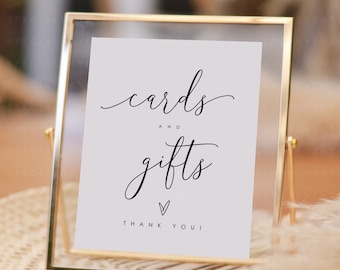Cards and Gifts Sign, Cards and Gifts Template, Cards and Gifts Sign Wedding, Cards and Gifts Sign Printable, Cards Gifts Sign, Zoe