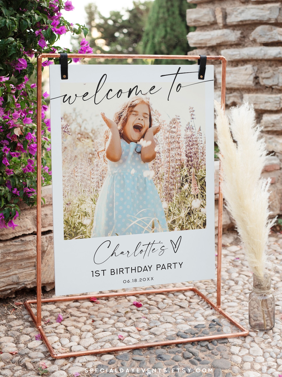 Birthday Party Welcome Sign, Birthday Welcome Sign Photo, Birthday ...