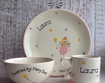 Spersonalizowany zestaw obiadowy Fairy Dust