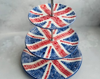 Stojak na ciasto Union Jack