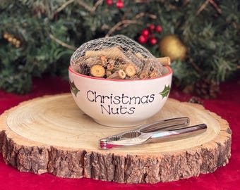 Classic Christmas Bowl - personalised with any name