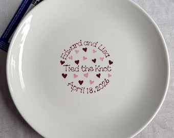 Personalised Wedding Signature Platter