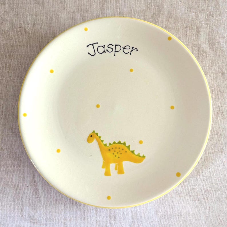 Personalised Dinosaur Pasta Bowl/ Plate image 11