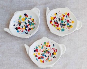 ColourSplash Tea Bag Dish