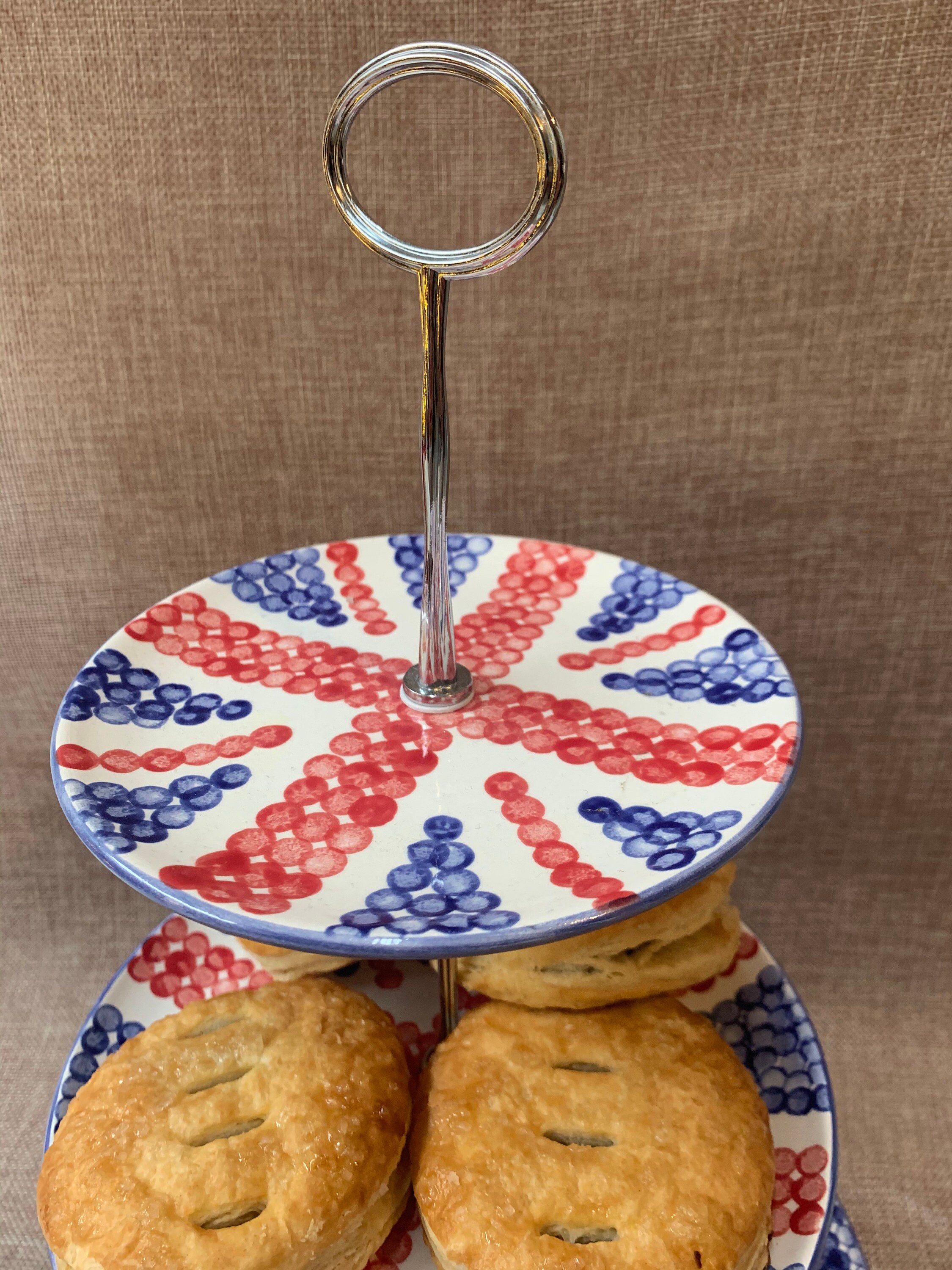 Union Jack Cake Stand Etsy