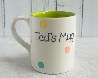 Personalised Spotty Dotty Mug