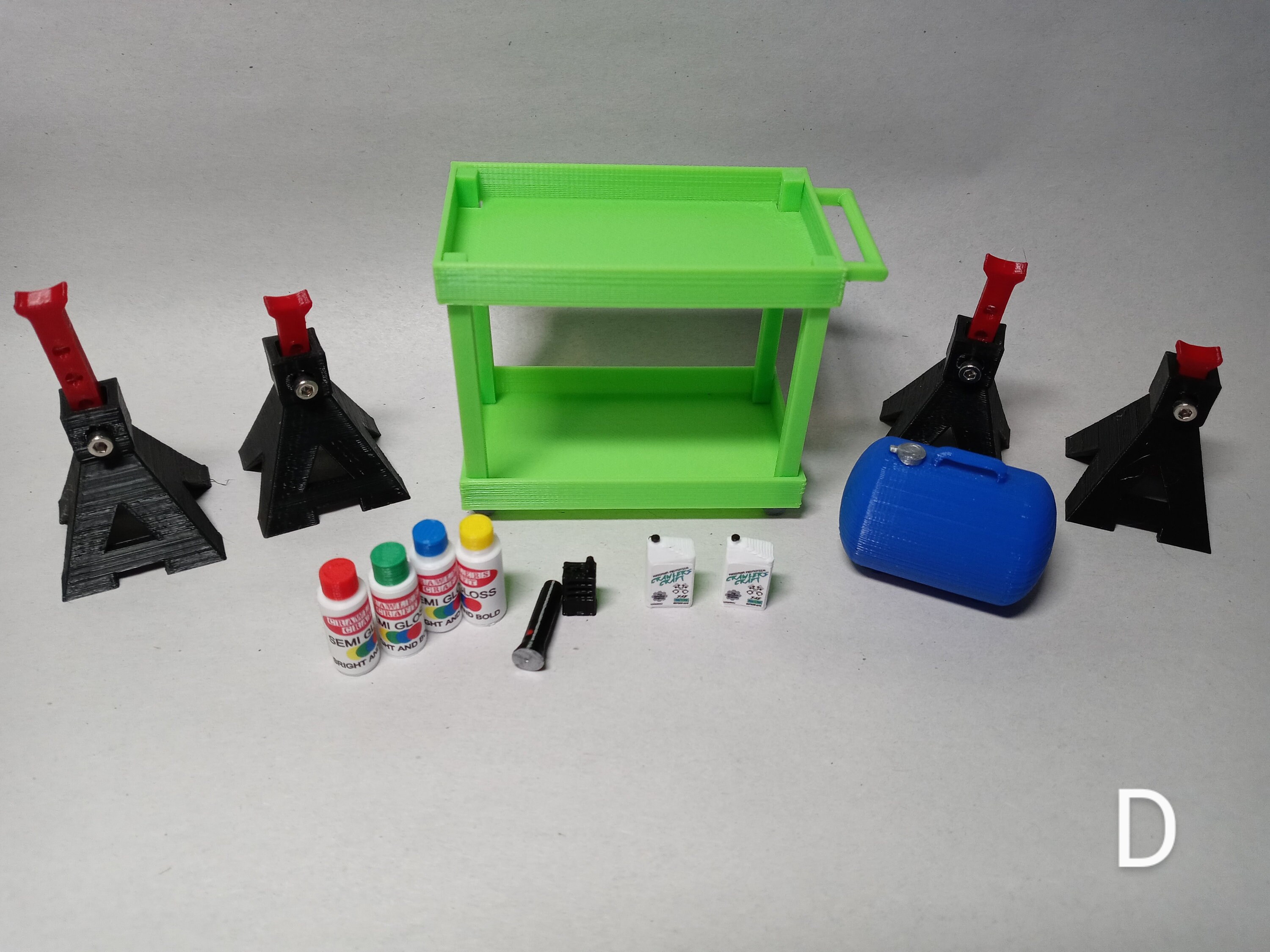 1/10 Scale Rc Garage Accessories A Etsy