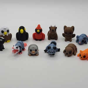 Mini fidget toy series: Critters (colors may vary)