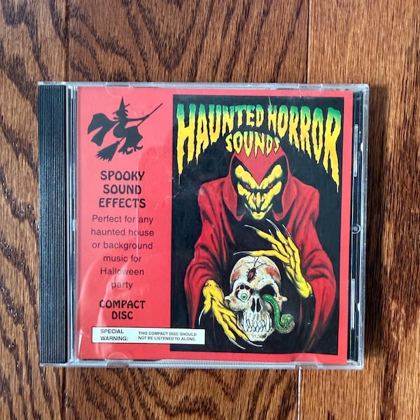Halloween Haunted Horror Sounds Spooky Sound Effects Halloween Party CD 1993