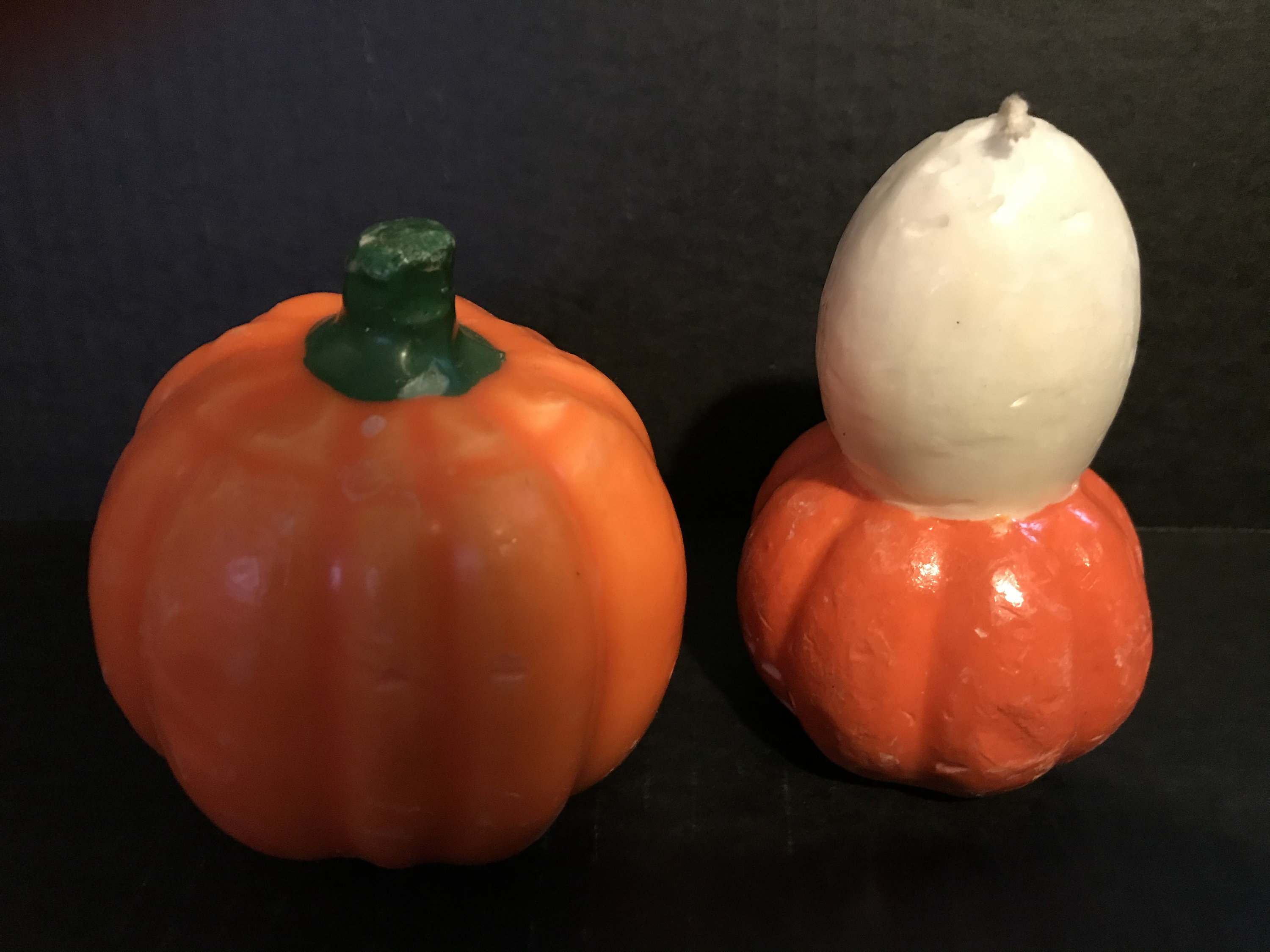 Rare Vintage Halloween Ghost Pumpkin and Jack O Lantern Candles - Etsy