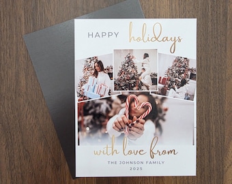 Custom Photo Magnets for Christmas: Personalized Holiday Keepsake (4x5 in) Custom Fridge Magnet