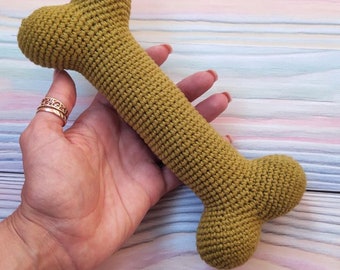 Crochet Dog Bone Pattern, Halloween Toy Amigurumi (PDF Pattern)