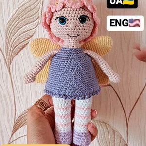 Blumenfee Puppe Häkelanleitung PDF