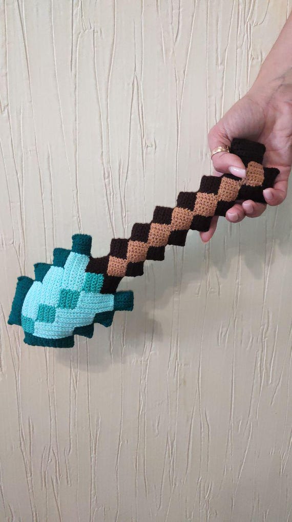 Minecraft Shovel Crochet PDF Pattern - Etsy Canada