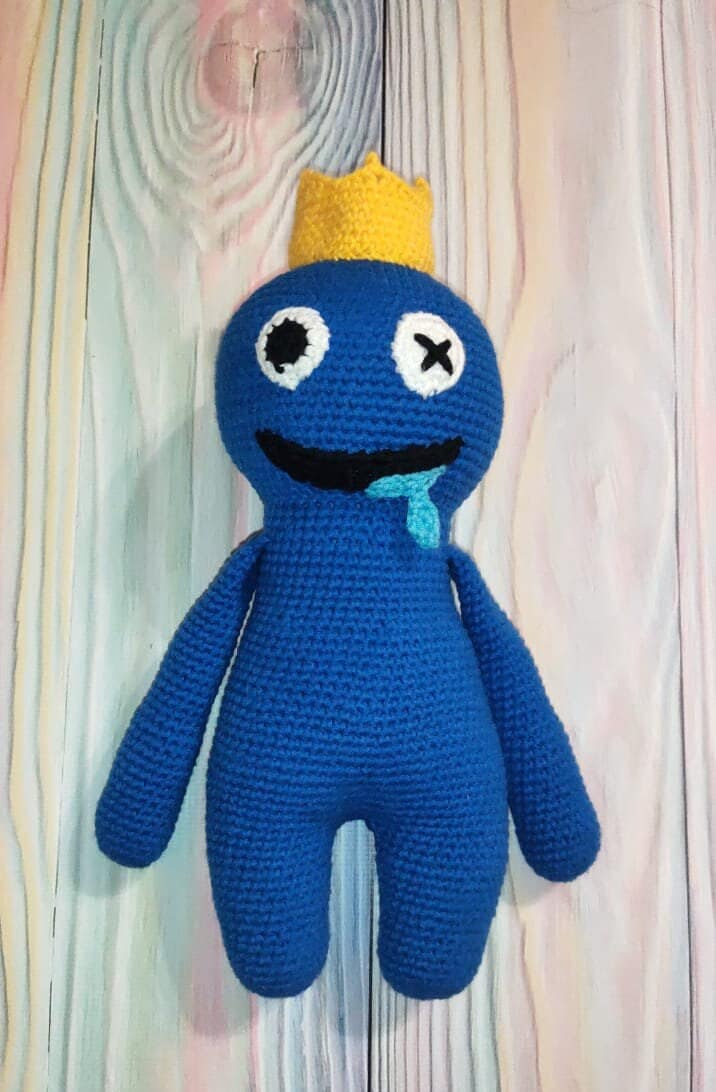 Rainbow Friends - Blue Ultimate Head Bundle Avec 8 Articles, Série 1