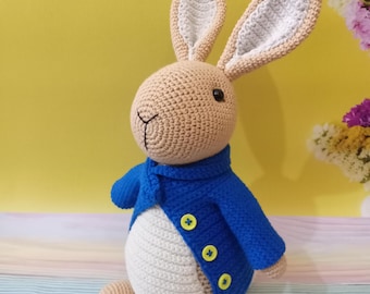 Patrón PDF de ganchillo de Peter Rabbit