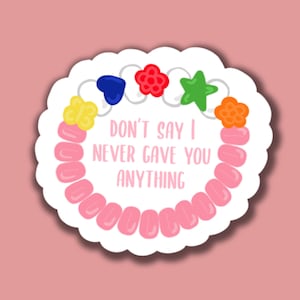 Pulsera con dijes de Cracker Jack de Nathan y Haley James Scott de One Tree Hill, calcomanías y/o marcapáginas de colores arcoíris de Naley OTH