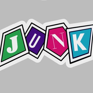 JUNK LETTERS Junk Journaling Plakboek Briefbenodigdheden Scrapbooking Kleurrijke Regenboog Schrijfomslag Willekeurige Grab Bag Leuke Leuke Sticker