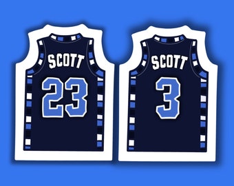 Tree Hill Ravens Sticker | Nathan & Lucas Scott Jersey One Tree Hill