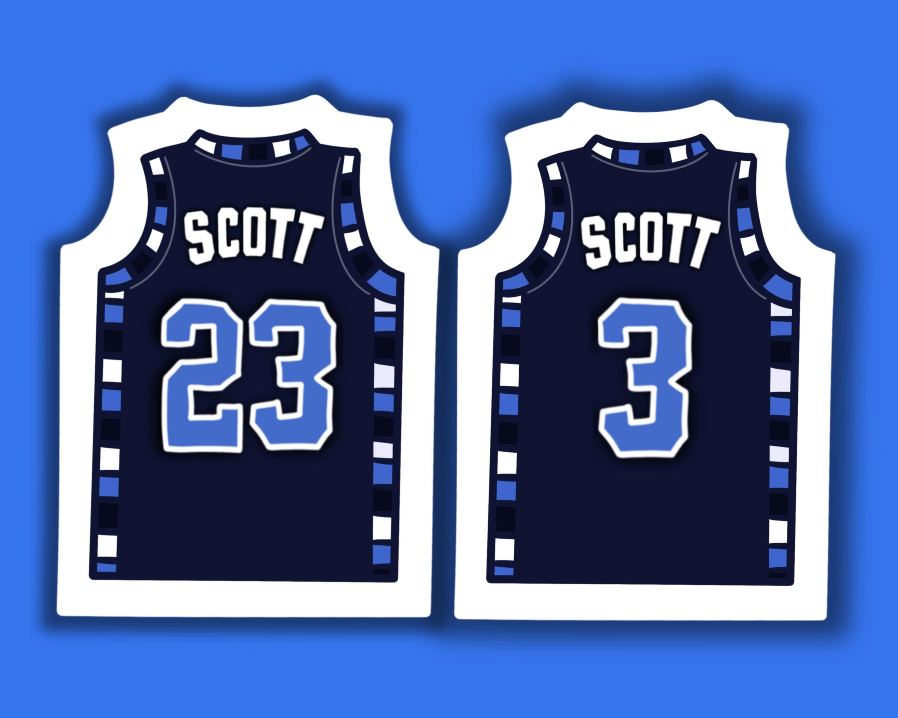 Nathan Scott #23 White One Tree Hill Ravens Jersey TV Mens Adult Costume