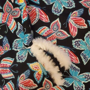 Butterfly cloth gift bag