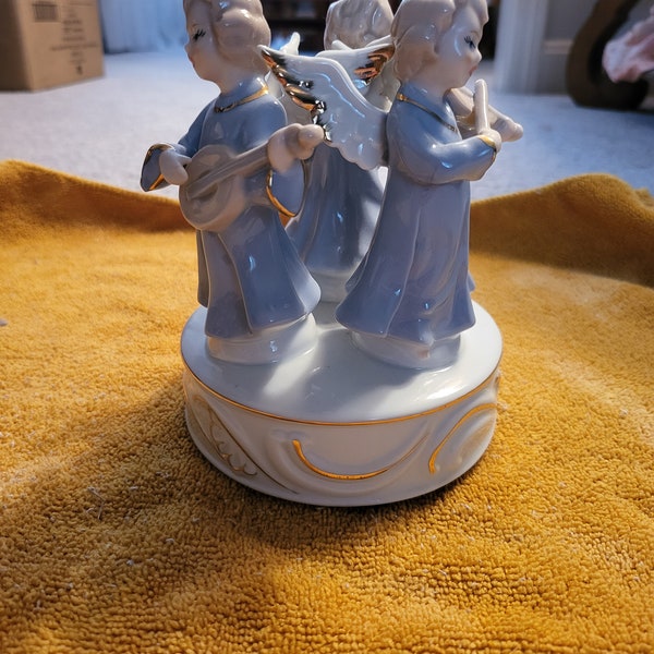 Angel Music Box Etsy